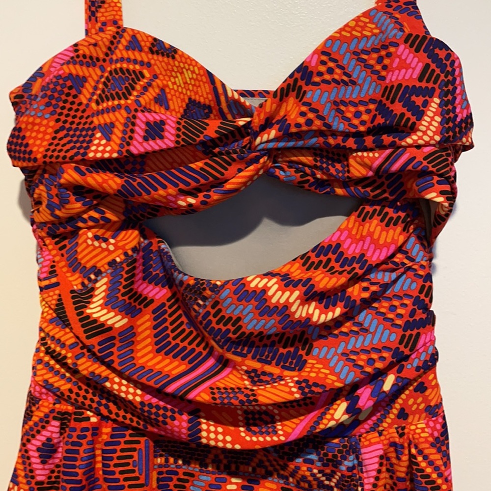 Mara Hoffman 2012 Aztec Patterned Mini Dress - image 3